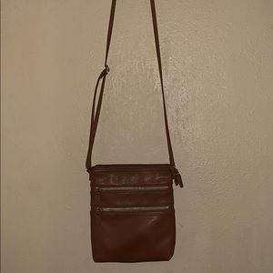 Brown Side Handbag